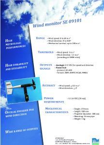 Wind Monitor Model 09101 Serial Output