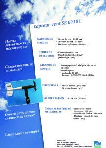 Capteur Vent RM YOUNG Rfrence 09101