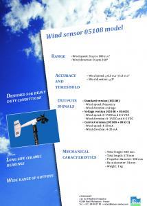 Wind Monitor-HD Meteorological Sensor