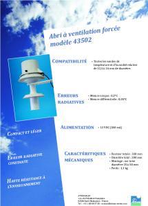Abri mto ventil RM Young  Ventilation Force