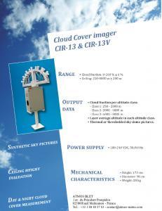 Cloud Cover Imager CIR13