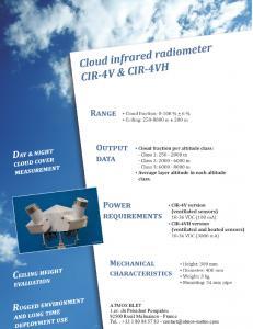 Cloud Infrared Radiometer CIR-4V